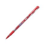 Ручка шариковая  LINC GLYCER резин.грип 0,7 мм красная