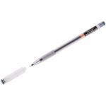 Ручка гелевая Berlingo Standard черная, 0,5 мм, грип, игольчатый стержень, CGp_50011