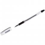 Ручка шариковая Berlingo I-10 черная, 0,4 мм, грип, CBp_40011