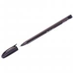Ручка шариковая Berlingo Triangle 100T черная, 0,7 мм, трехгран., игольчатый стержень, CBp_07107