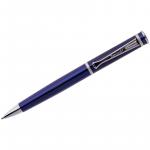 Ручка шариковая Berlingo Velvet Premium синяя, 0,7 мм, корпус синий, поворот., инд. упак., CPs_70232
