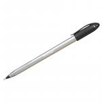 Ручка шариковая Berlingo Triangle Silver черная, 1,0 мм, трехгран., CBp_10791