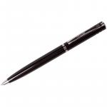Ручка шариковая Berlingo Silver Standard синяя, 0,7 мм, корпус черный, поворот., инд. упак., CPs_70421