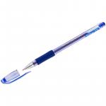 Ручка гелевая Berlingo Techno-Gel Grip синяя, 0,5 мм, грип, CGp_50902