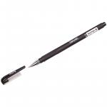 Ручка гелевая Berlingo Velvet черная, 0,5 мм, прорезиненый корпус, CGp_50125