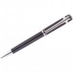Ручка шариковая Berlingo Silver Classic синяя, 0,7 мм, корпус черный, поворот., инд. упак., CPs_70441