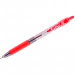 Ручка шариковая автоматическая Berlingo Classic Pro красная, 0,7 мм, грип, CBm_70924