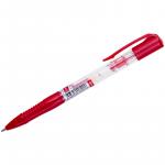 Ручка гелевая автоматическая Crown Auto Jell красная, 0,7 мм AJ-3000N, AJ-3000N