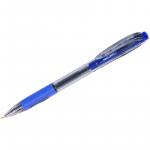 Ручка шариковая автоматическая Berlingo SI-400 синяя, 0,7 мм, грип, CBm_70502
