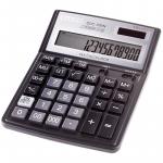 Калькулятор настольный SDC-395N, 16 разр., двойное питание, 143*192*36мм, черный, SDC-395N