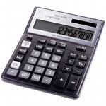 Калькулятор настольный SDC-435N, 16 разр., двойное питание, 158*204*31мм, черный, SDC-435N