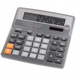 Калькулятор настольный SDC-640II, 14 разр., двойное питание, 156*159*32мм, серый, SDC-640II