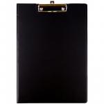 Папка-планшет с зажимом Berlingo А4, ПВХ, черный, APp_04101