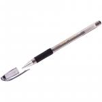 Ручка гелевая Berlingo Techno-Gel Grip черная, 0,5 мм, грип, CGp_50901