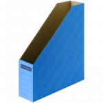 Накопитель-лоток архивный OfficeSpace (микрогофрокартон), ширина 75 мм, синий, 225417