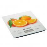 Весы настольные электронные DELTA КСЕ-28 Апельсин: 5 кг, стекло (Россия)(12)