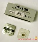Элемент питания Maxell 335 (SR512SW) BL1