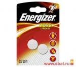 Элемент питания Energizer Lithium CR2032 BL2