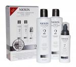 NIOXIN Hair System Kit 02 XXL НАБОР  Система 2 (шамп. 300мл + конд. 300мл + маска 100мл)