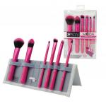 Royal&Langnickel MODA PINK TOTAL FACE SET. Розовый набор кистей для макияжа лица в чехле