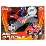 МАШИНА-ПЕРЕВЕРТЫШ "ИГРАЕМ ВМЕСТЕ" НА БАТ. В РУСС. КОР. 12*9*10СМ в кор.2*96шт