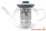 Чайник заварочный Сэр Флетчер-1000, стекло, фильтр нерж сталь, арт.60408 MasterHouse