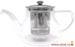Чайник заварочный Сэр Уильям-600, стекло, фильтр нерж сталь, арт.60406 MasterHouse
