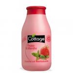 COTTAGE  Гель для душа восстанавливающий КЛУБНИКА И МЯТА / Revitalizing Shower Gel - Strawberry & Mint  250 мл