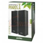 Perfeo Колонки "PHAROS" 2.0, мощность 2х3 Вт (RMS), чёрн, USB (PF-2080)