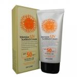 Солнцезащитный крем 3W CLINIC Intensive UV Sun Block Cream SPF50+