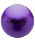 Мяч для художественной гимнастики AGB-101, 19 см, фиолетовый