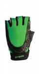 Перчатки для фитнеса Atemi, AFG06GNM, черно-зеленые, размер M