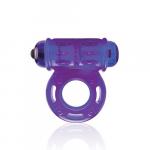 Фиолетовое мощное вибро-кольцо со стимулятором клитора, ZZ2-PUR