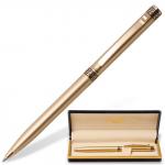 Ручка подарочная шариковая GALANT Ingrid, корпус золотистый, золотистые детали, 0,7мм, синяя,141008