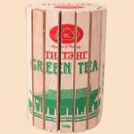 Чай  зеленый в дерев.коробке круглой 100гр "Королевский"