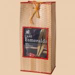 Набор  в  плетеной сумочке (ЗЕРНО 250 гр CAFE Esmeralda )