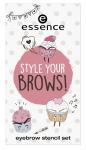 Набор трафаретов для бровей style your brows! eyebrow stencil set т.01