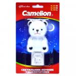 Camelion NL-005 ночник 7W E14 мишка, с выкл.