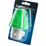 Ночник Camelion NL-194  0.5W 4LED 100x70x95 Светильник зеленый 220V, пластик, выкл.