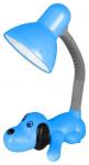 Светильник Camelion KD-387 C06 настольный 40W E27 Собачка голубой, металл/пластик, шнур 1,5 м