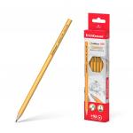 Чернографитный шестигранный карандаш ErichKrause® Amber 100 HB (в коробке по 12 шт.)