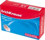 Банковская резинка ErichKrause®, длина 80мм 100% натуральный каучук (в коробке-диспенсере по 100 г.)