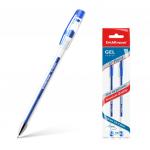 ручка гелевая ErichKrause® G-Point, цвет чернил синий (в пакете по 2 шт.)