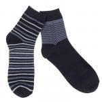 Набор мужских носков (2 пары) "Геометрия" р-р 27-29 , 80% хл.,15% п/а, 5% эл.