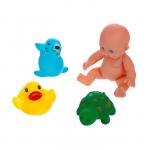 Игрушки для ванны «Малыш и его друзья», набор 4 шт., МИКС