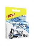 GILLETTE MACH3 Start Сменные кассеты для бритья 4шт.