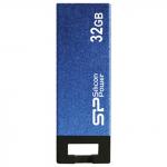 Флэш-диск 32GB SILICON POWER Touch 835 USB 2.0, металл. корпус, синий, SP032GBUF2835V1B