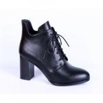 !19133-01-1 черный (Иск.кожа/Байка) Ботинки женские