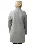 *Лузана  демисезонное пальто ( серый )
