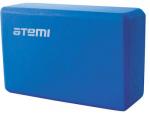 Блок для йоги Atemi, AYB01BE, 225х145х75, голубой